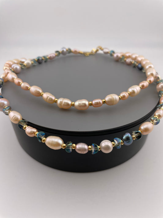 Pearl necklace, pearl jewelry